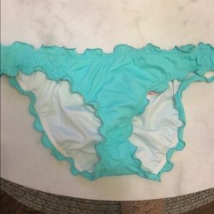 Victoria’s Secret ruffle cheeky swim bottom